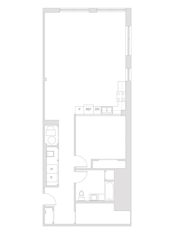 Artesan Lofts - 1 Bedroom 1 Bath - Unit 16 R209, R309