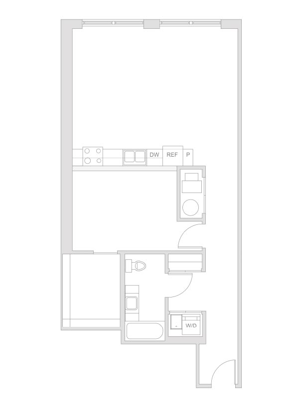 Artesan Lofts - 1 Bedroom 1 Bath - Unit 17 R208, R308