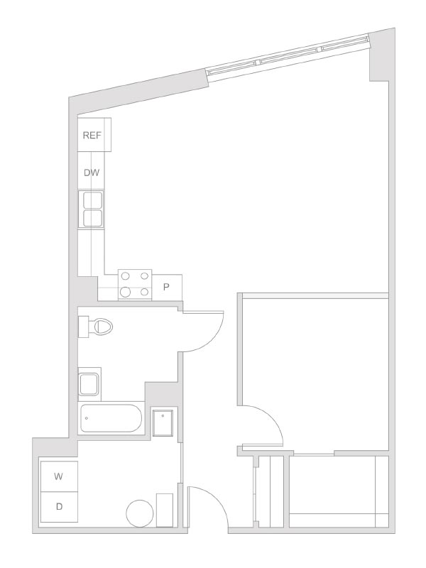 Artesan Lofts - 1 Bedroom 1 Bath - Unit 18 R207, R307